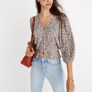 Madewell x Christy Dawn Limited Edition Emmy Top Size M Cottagecore *Like New*